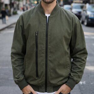 Soverign Code Mens Green Jacket